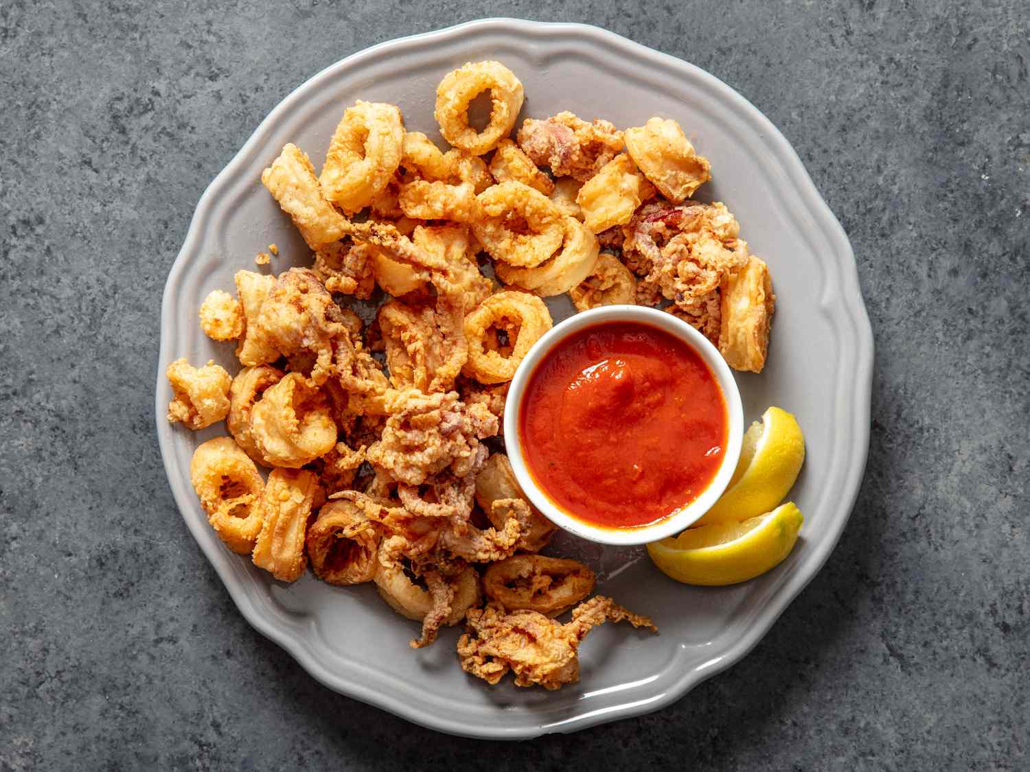 Batter Fried Calamari Rings