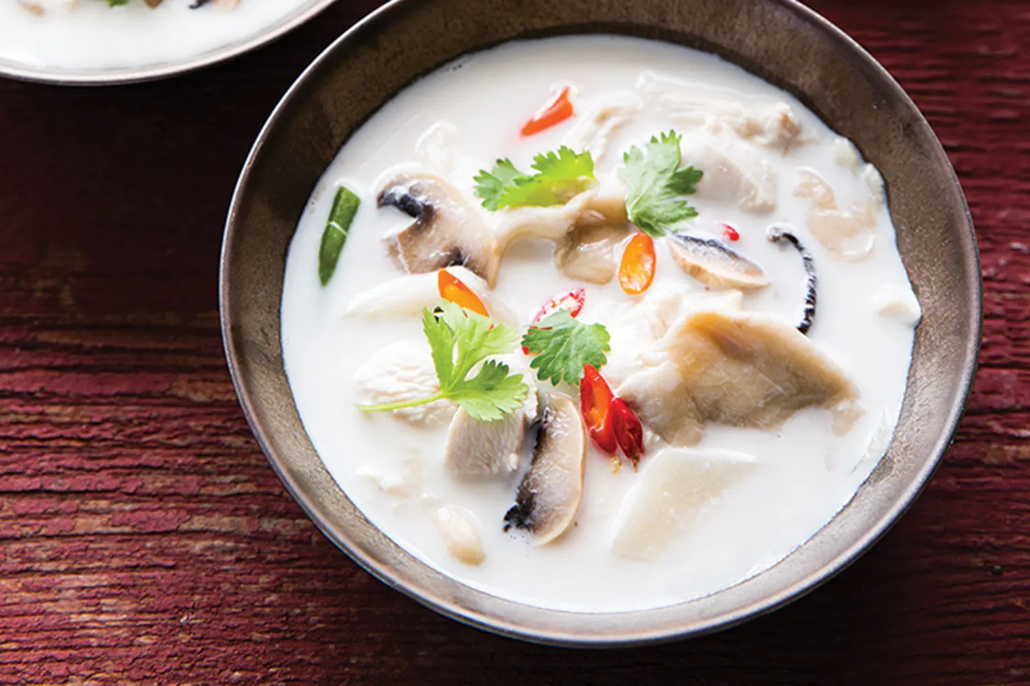 Coconut Galangal Soup