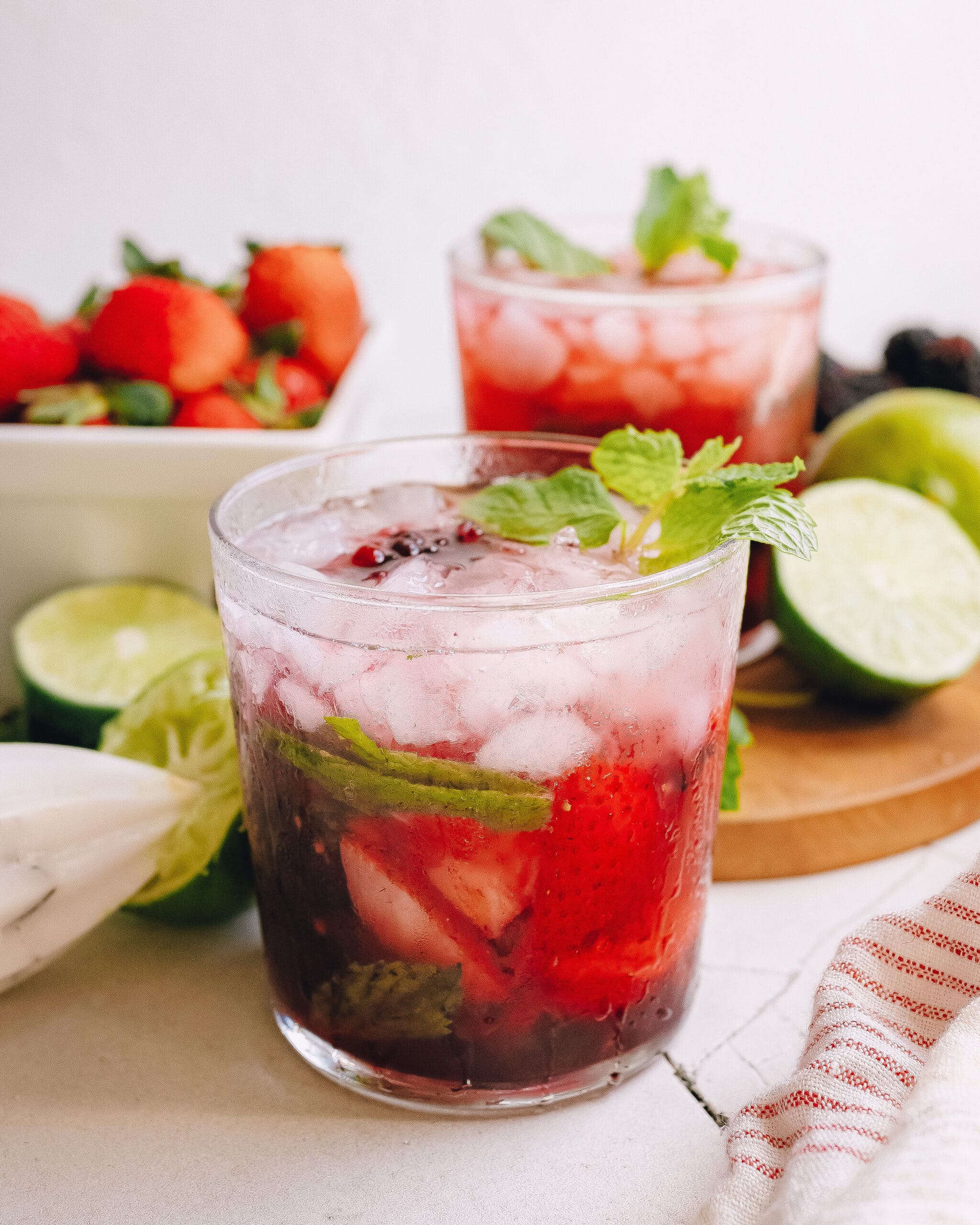Three Berry Mojito
